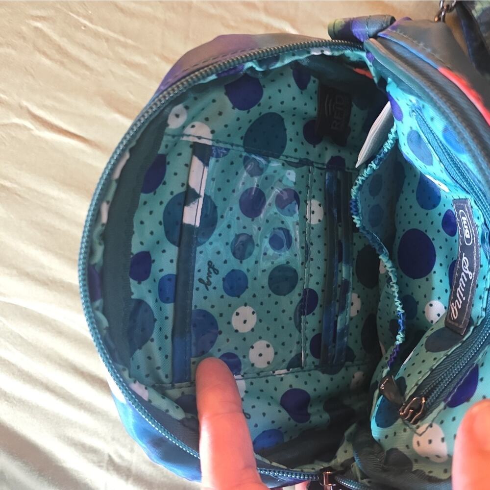 Lug Swing Bag Crossbody Sling Shoulder Waist in Mystic Bloom Forest NWOT phone - Picture 5 of 10